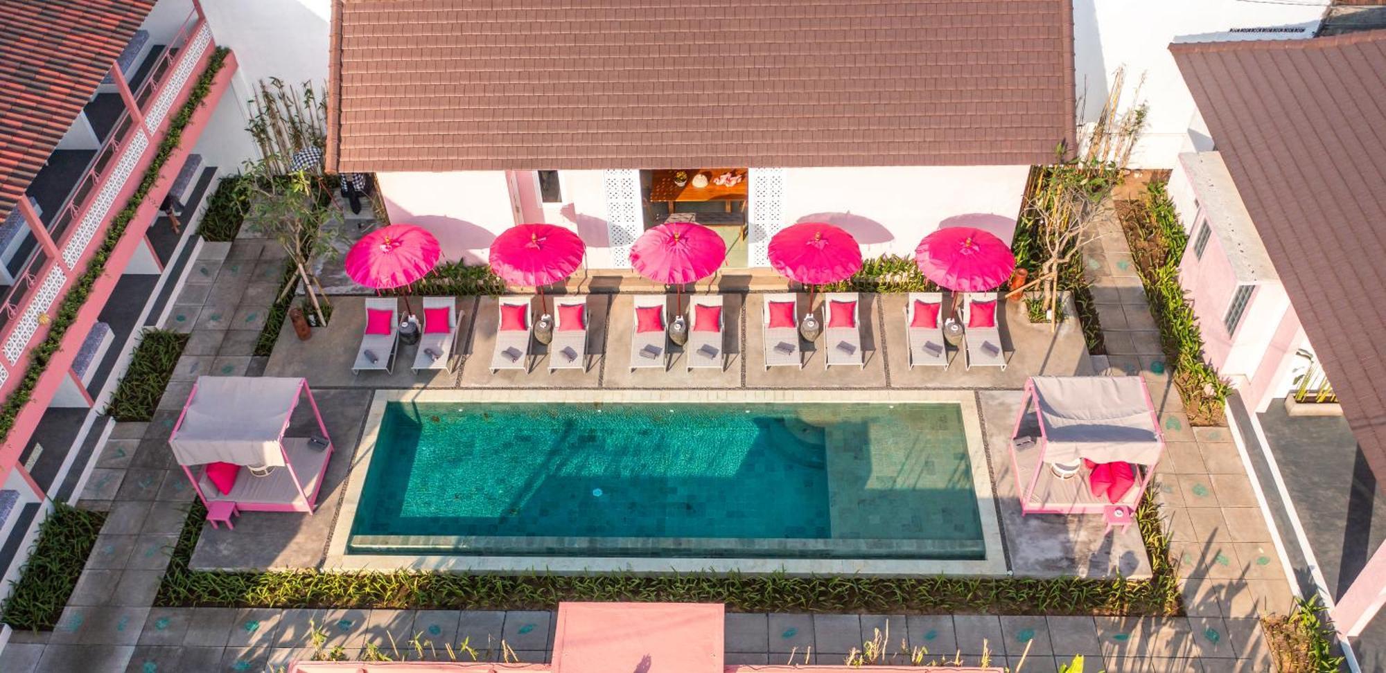 Pinkprivate Balangan - For Cool Adults Only Bed & Breakfast Jimbaran Exterior foto