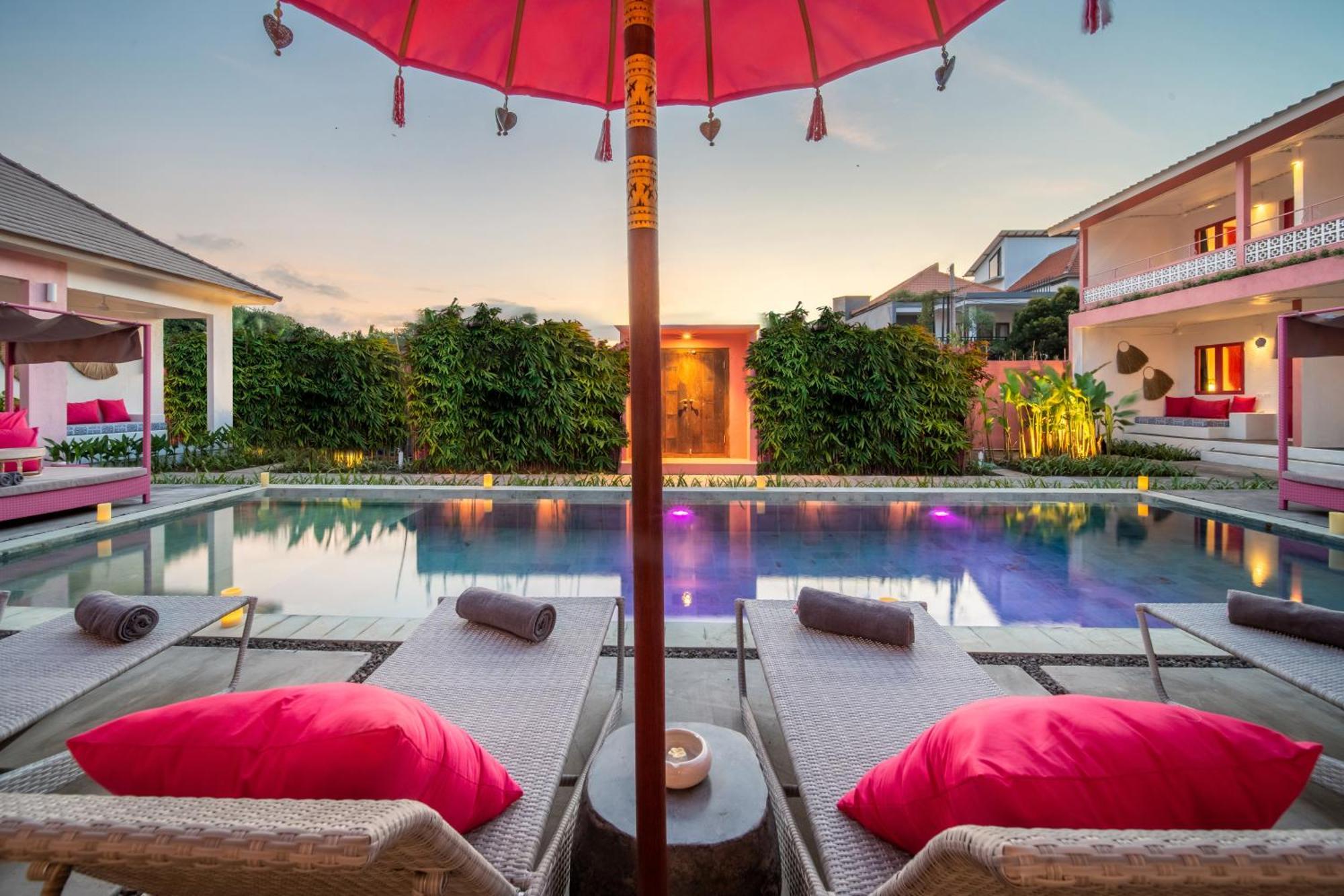 Pinkprivate Balangan - For Cool Adults Only Bed & Breakfast Jimbaran Exterior foto