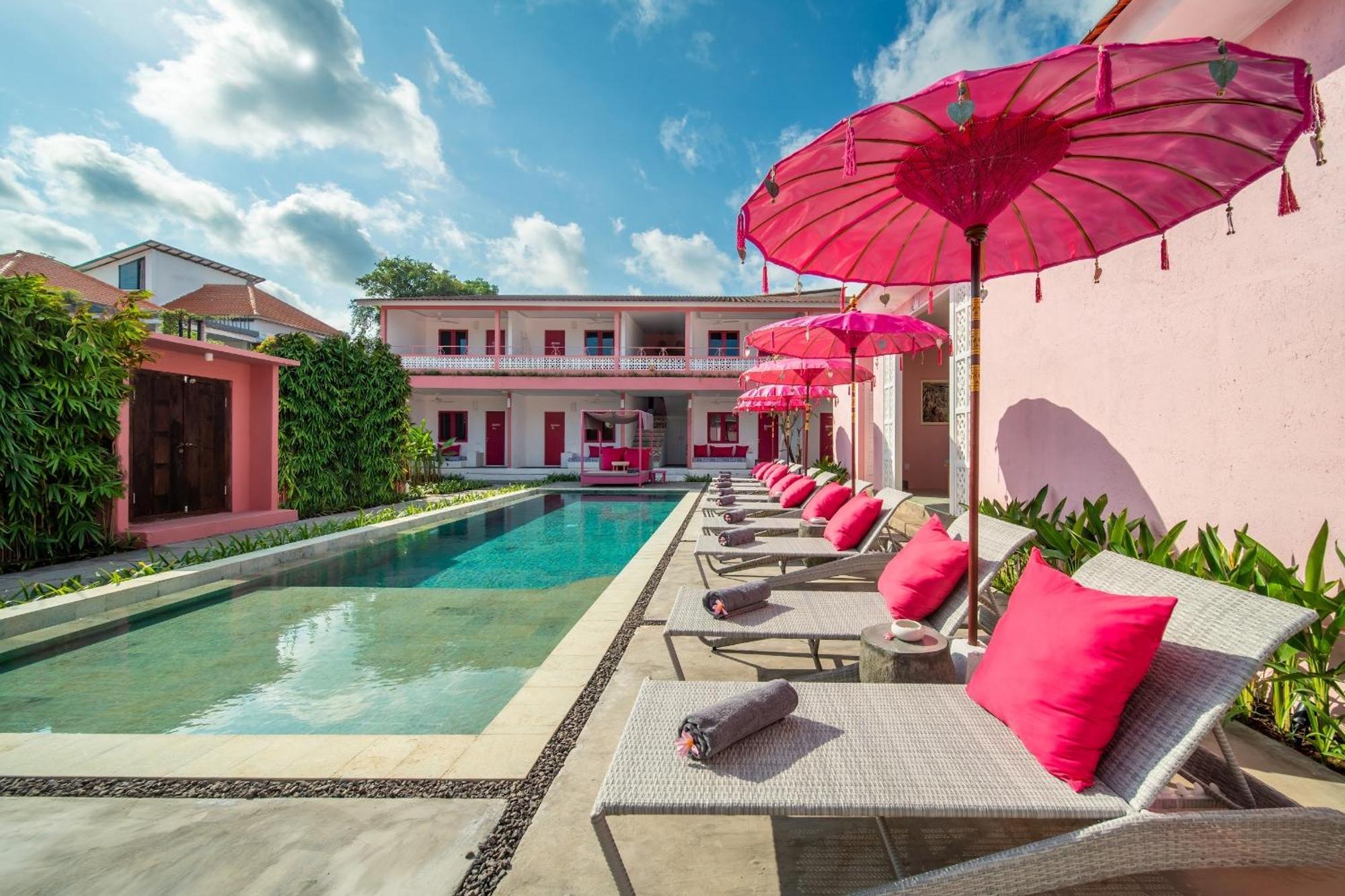 Pinkprivate Balangan - For Cool Adults Only Bed & Breakfast Jimbaran Exterior foto