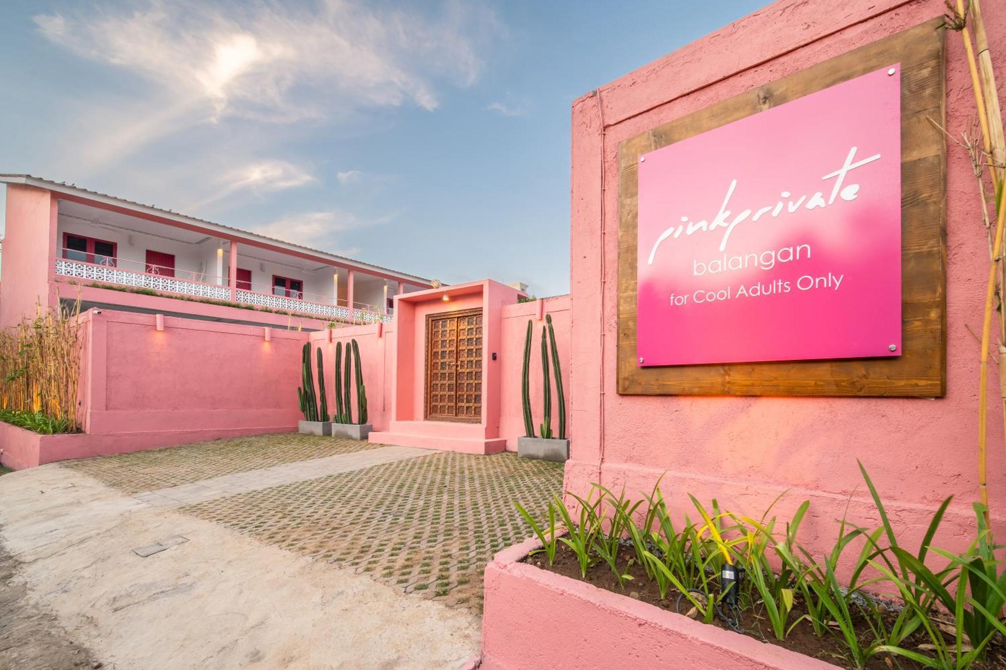 Pinkprivate Balangan - For Cool Adults Only Bed & Breakfast Jimbaran Exterior foto