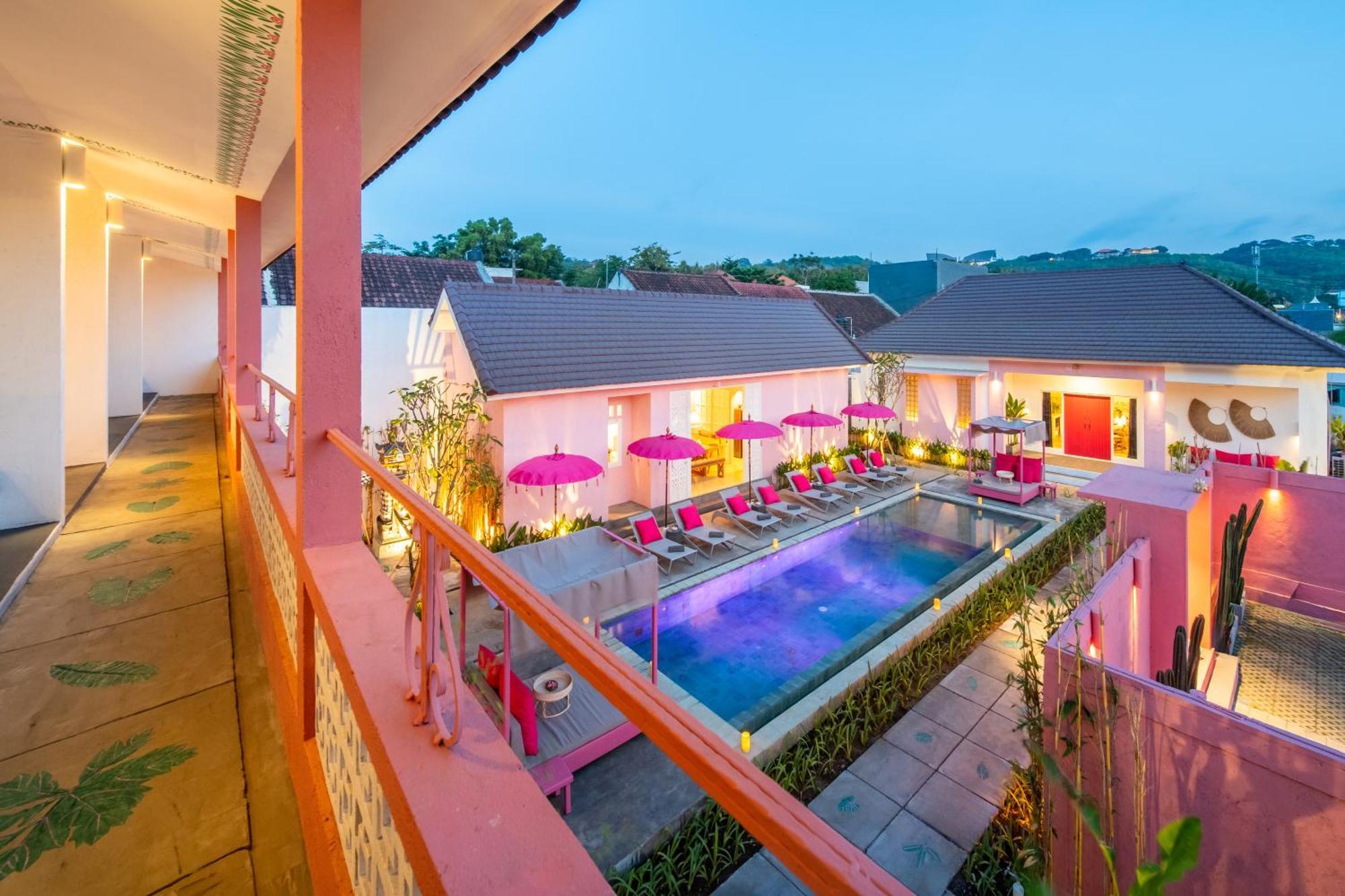 Pinkprivate Balangan - For Cool Adults Only Bed & Breakfast Jimbaran Exterior foto